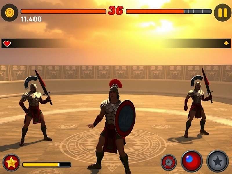 Arena Gladiator gameplay screenshot